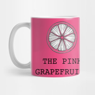 Pink Grapefruits Breakfast Crew Front and back Mug